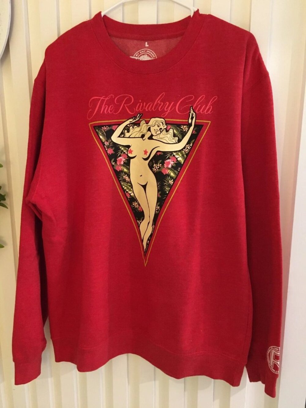 RIVALRY CLUB Sweatshirt Size L